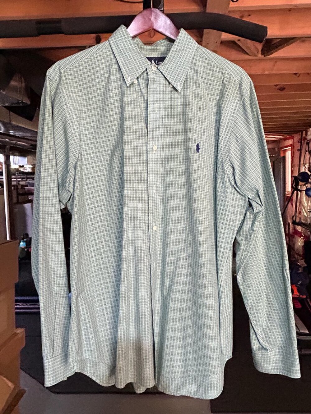 Vintage Ralph Lauren Oxford Shirt – Men’s Large